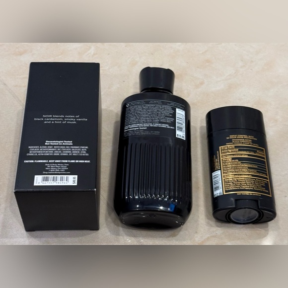Noir by Bath & Body Works: 3 : Cologne , Face & Body wash & deodorant for Men - Picture 4 of 8